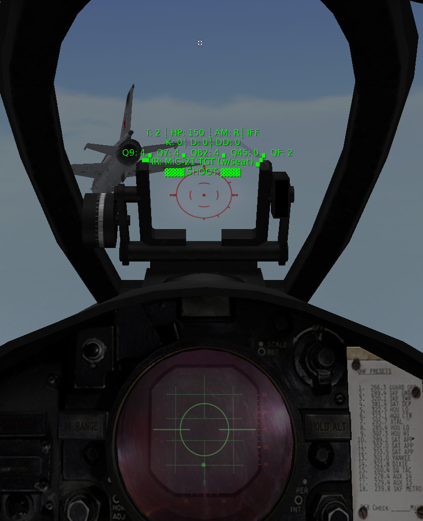 Tactical Display IR Lock